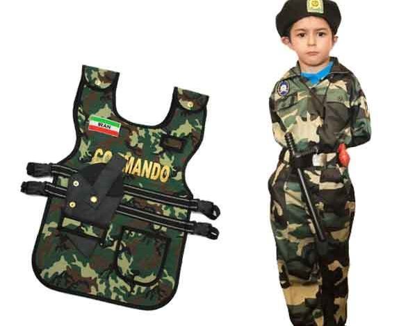خرید لباس ارتشی بچه‌گانه پسرانه با قیمت مناسب