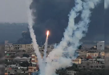 حمله موشکی حزب الله به اسرائیل