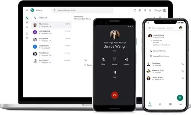 ضبط مکالمه در آیفون با Google Voice