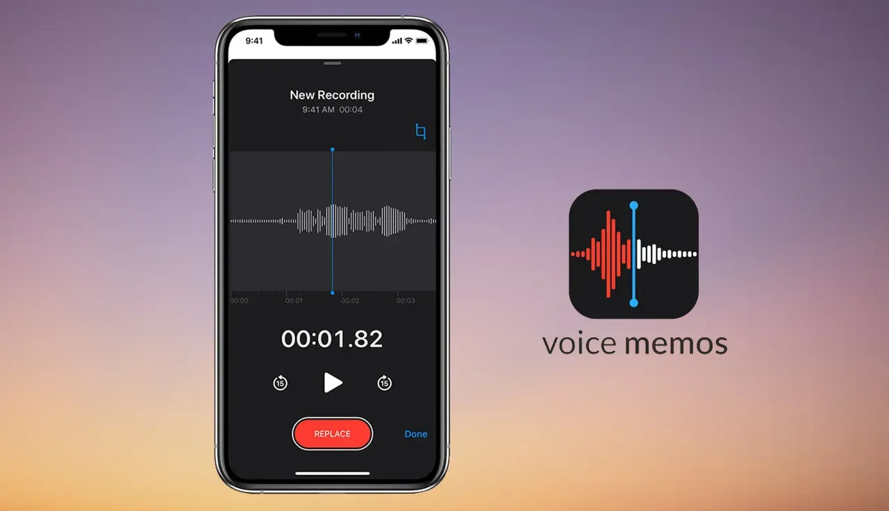 اپلیکیشن Voice Memos