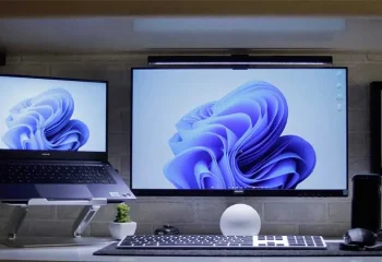 استفاده از لپ تاپ به عنوان مانتیور