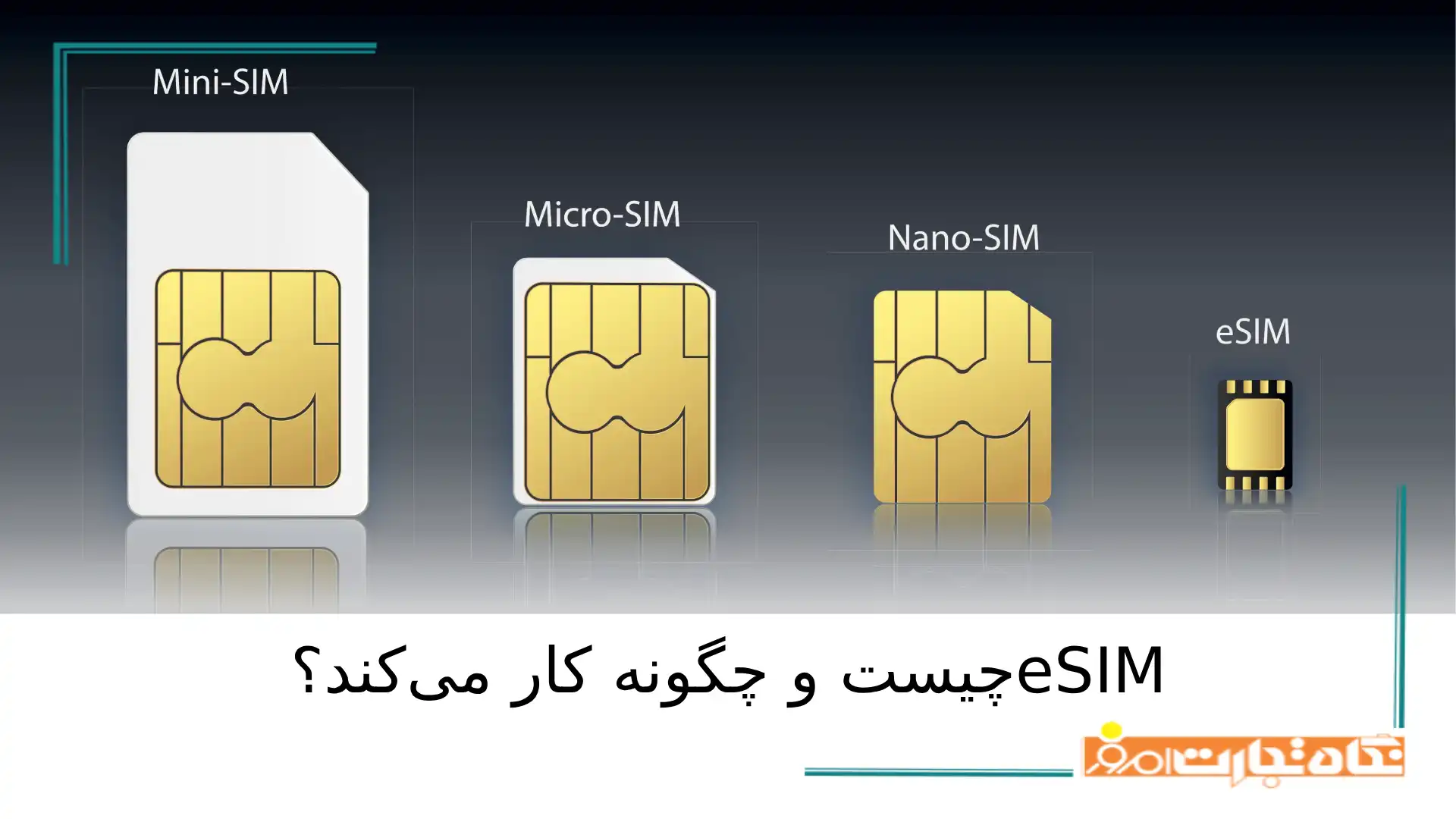 eSIM چیست و چگونه کار می‌کند؟ + مزایا و معایب