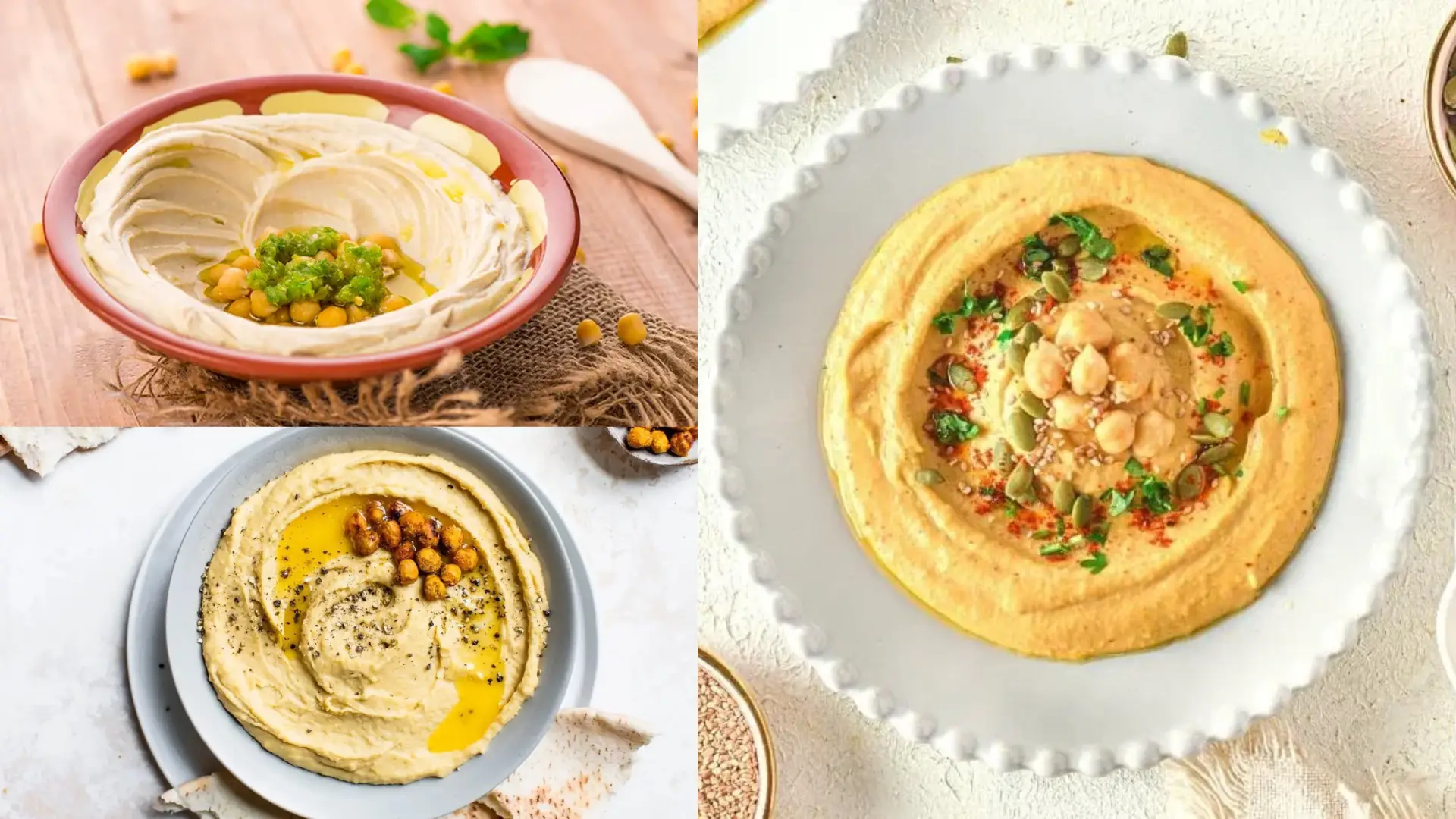 طرز تهیه حمص با کنسرو نخود و نخود تازه | خوشمزه و سنتی