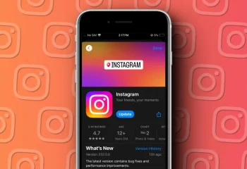 فعال‌سازی بروزرسانی اینستاگرام