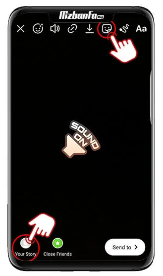 قرار دادن موزیک در استوری اینستاگرام با قابلیت HANDS-FREE