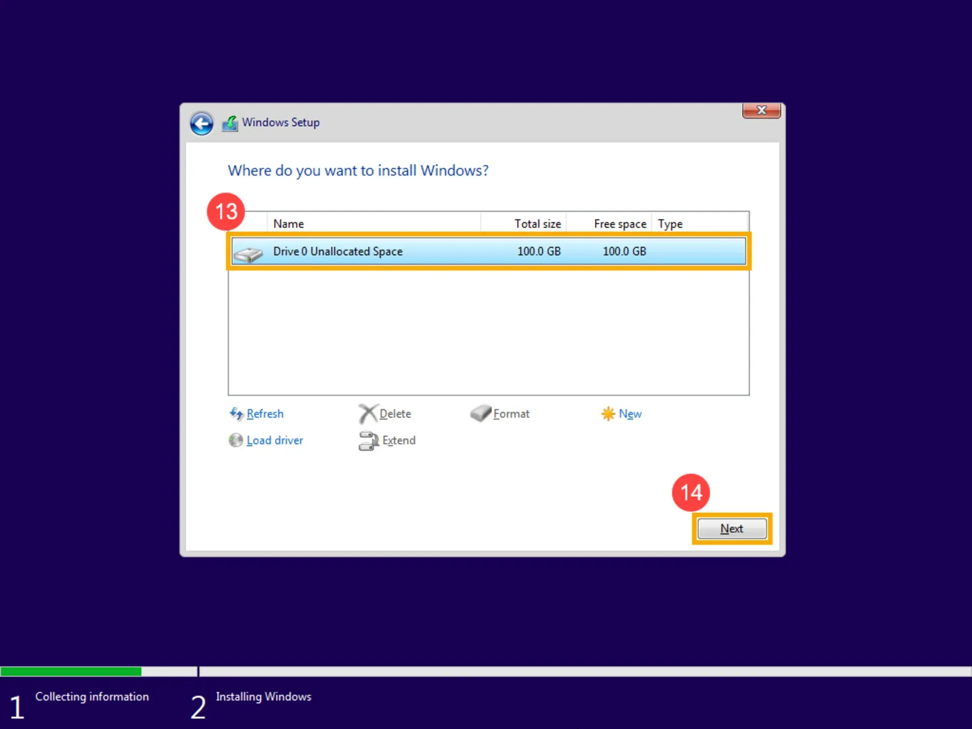 نصب ویندوز ۱۱ با فلش