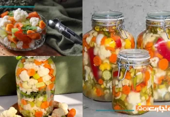 طرز تهیه شور گل کلم خوشمزه، ترد و عالی در خانه