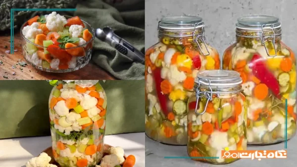 طرز تهیه شور گل کلم خوشمزه، ترد و عالی در خانه