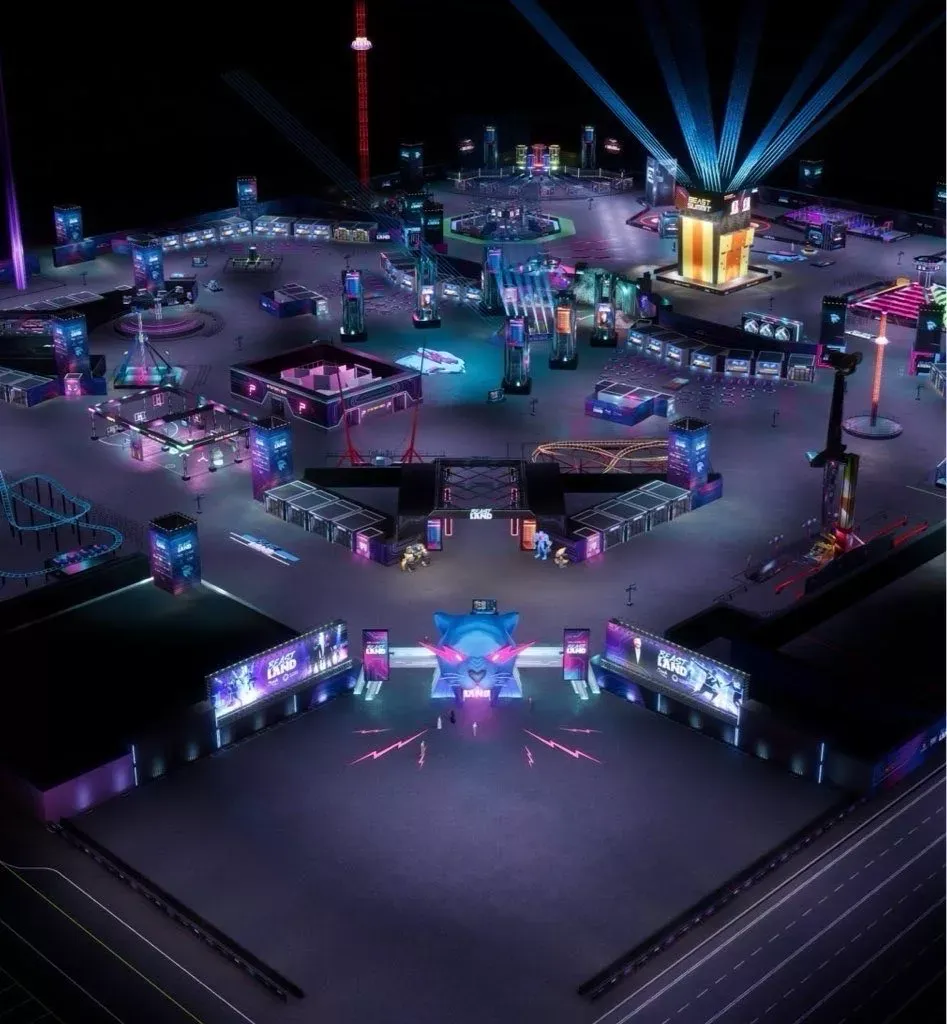 مستر بیست با پارک تفریحی به خاورمیانه آمد! + عکس