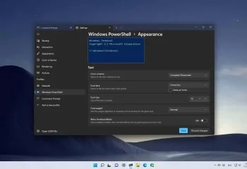 تغییر فونت در ویندوز 11