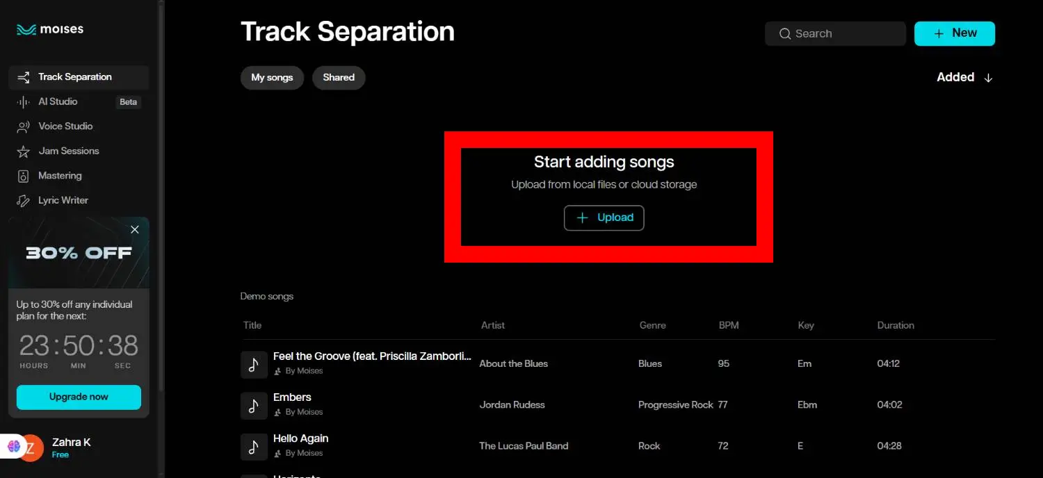 جدا کردن صدای خواننده 