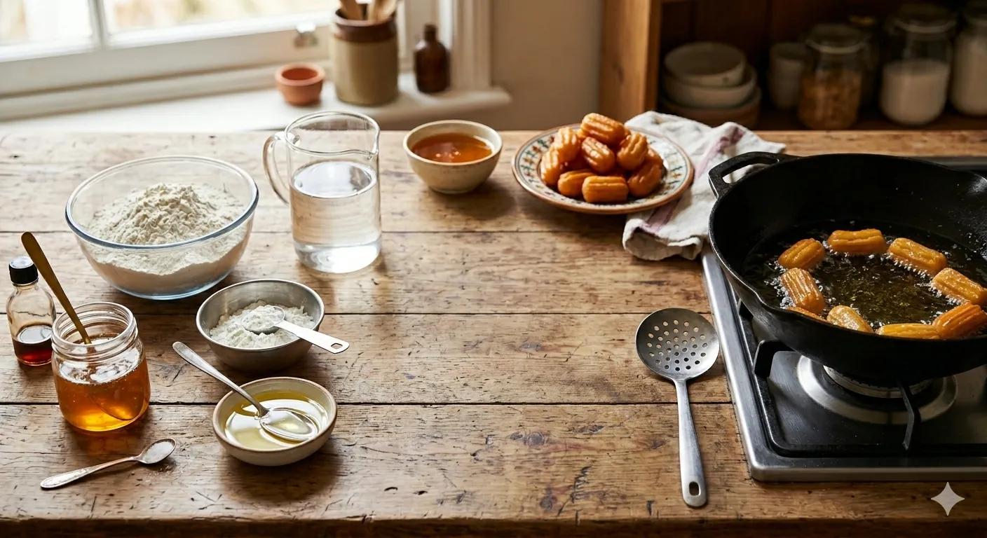 مواد لازم برای تهیه بامیه بدون تخم مرغ