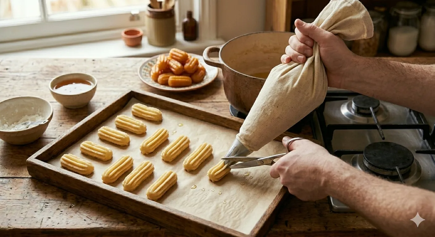 طرز تهیه بامیه بدون تخم‌مرغ در خانه با هزینه کم