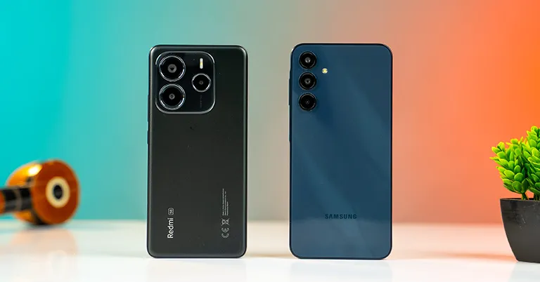 مقایسه گوشی ردمی نوت 14 با گلکسی A16