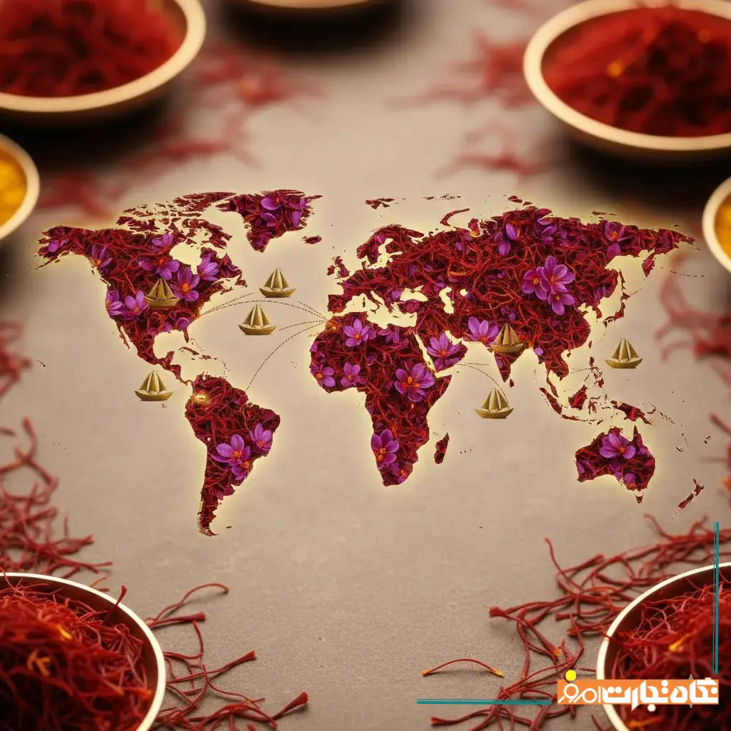 بهترین کشور برای صادرات زعفران ایران کدام است؟