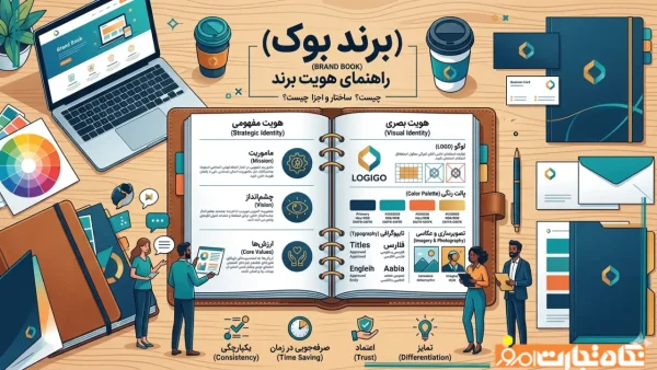 برند بوک چیست و چرا بدون آن هویت کسب‌وکارتان نابود می‌شود؟