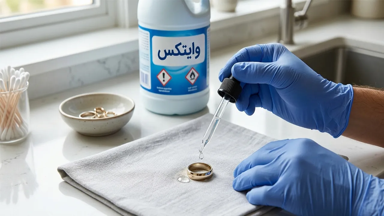 تشخیص طلا سفید از بدل با وایتکس