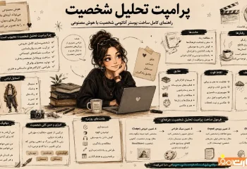 پرامپت تحلیل شخصیت ؛ آموزش ساخت پوستر آناتومی شخصیت با هوش مصنوعی