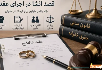 قصد انشا چیست و چه نقشی در عقد نکاح دارد؟