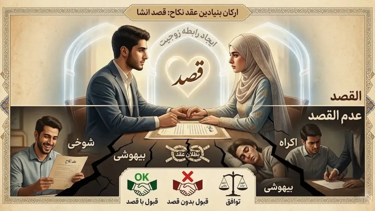 انشا عقد نکاح