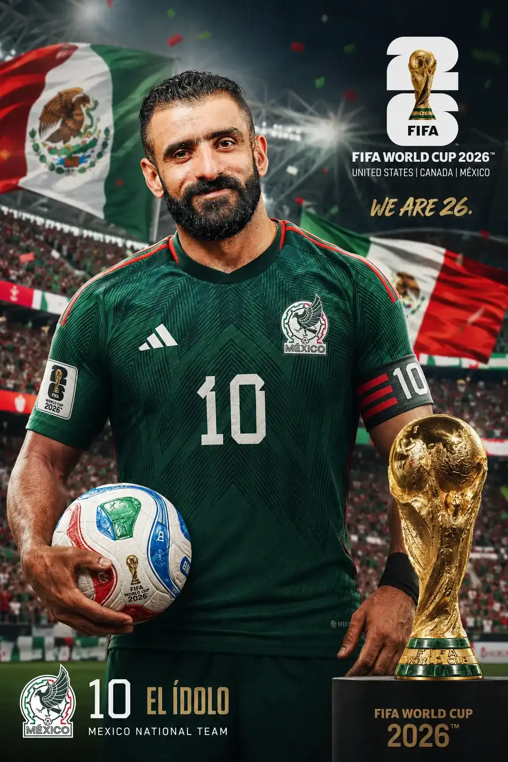 متن پرامپت عکس جام جهانی 2026