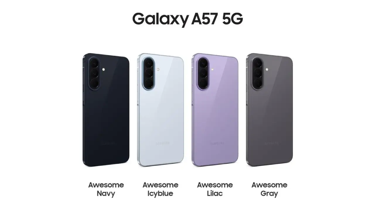 رنگ Samsung A57 5G
