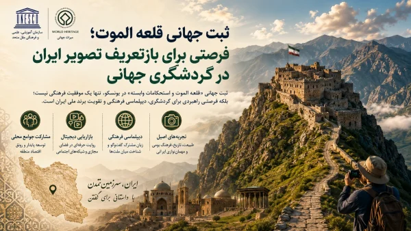 ثبت جهانی قلعه الموت؛ فرصتی برای بازتعریف تصویر ایران در گردشگری جهانی