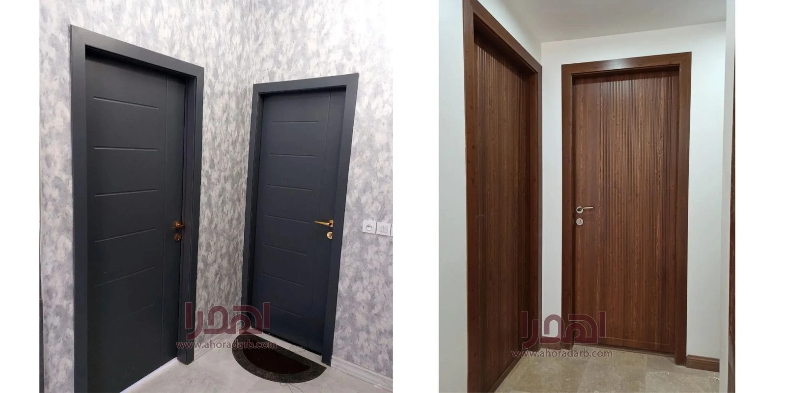 درب MDF روکش PVC اهورا درب