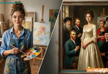 متن پرامپت عکس هنری هوش مصنوعی پرتره برای پروفایل