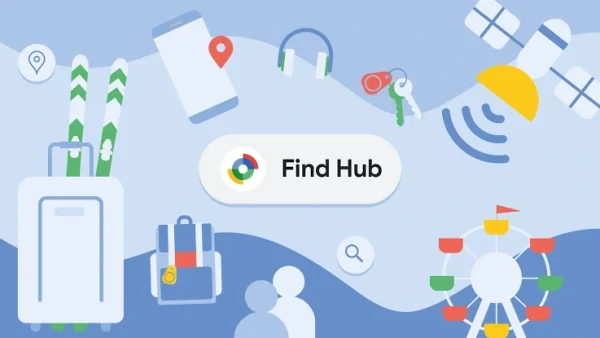 قابلیت find hub گوگل