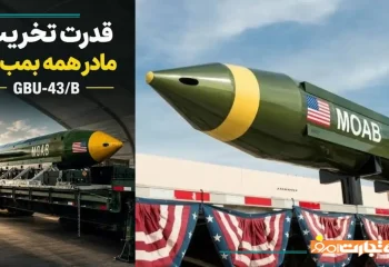 مادر بمب ها چیست؟ + قدرت تخریب مادر بمب های آمریکا