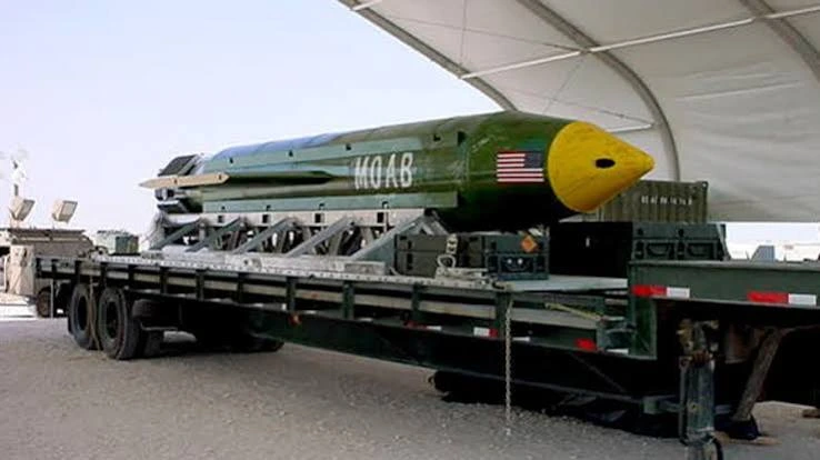 مادر بمب ها آمریکا GBU-43/B MOAB